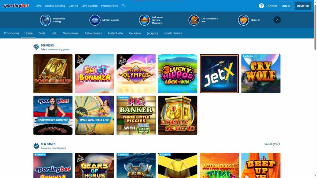 Sportingbet Online Casino - Σύνδεση, Προσφορά Μπόνους 150% Περίπου 500 C$
